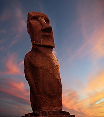 Image showing Easter island