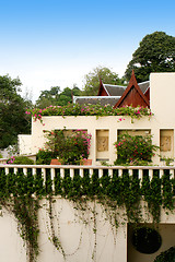 Image showing Thai villa