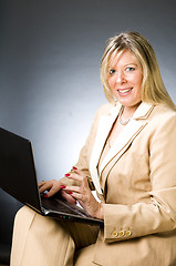 Image showing cute forty year old woman senior business executive