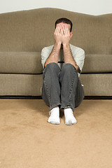 Image showing Depressed Man