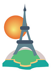 Image showing Paris eiffel tower 