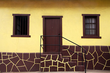 Image showing Yellow house