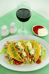 Image showing Beef Tacos