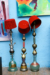 Image showing Hookahs