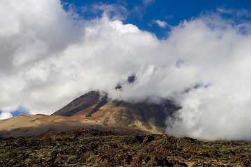 Image showing mountain in mist