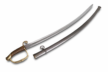 Image showing Saber (sabre) of British officer