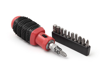 Image showing Screwdriver (turn-screw) with attachment