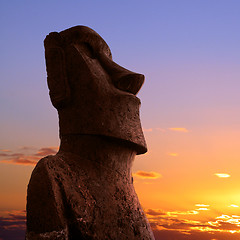 Image showing Easter island