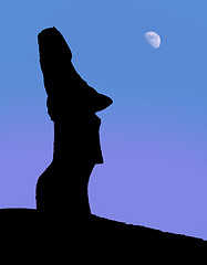 Image showing Easter island