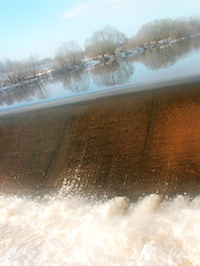 Image showing Weir landscape