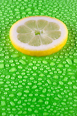 Image showing Slice of lemon