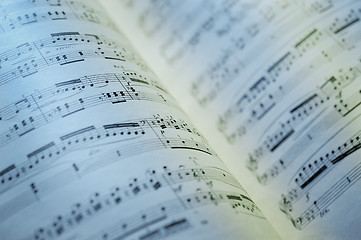 Image showing Music notes