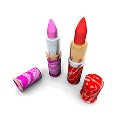 Image showing lipsticks