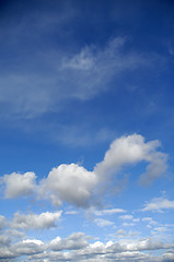 Image showing Clouds and sky