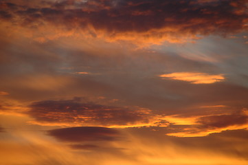 Image showing Scandinavian Late Summer Night