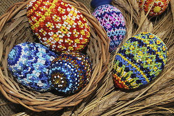 Image showing Easter eggs