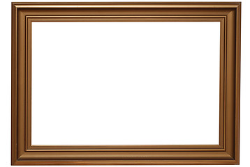 Image showing Gold frame