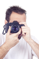 Image showing isolated photography man