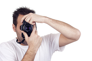 Image showing isolated photography man