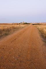 Image showing village rural road