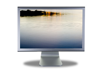 Image showing lcd monitor flat screen