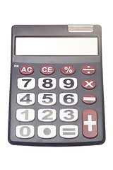 Image showing hand calculator