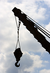 Image showing vintage crane