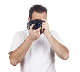 Image showing isolated photography man