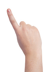 Image showing hand sign symbol