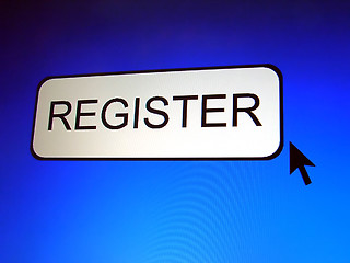 Image showing Register Button