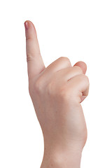 Image showing hand sign symbol