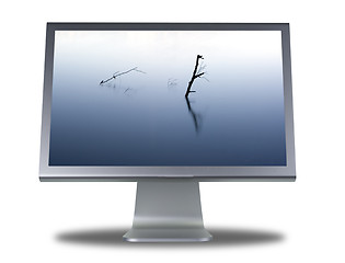 Image showing lcd monitor flat screen