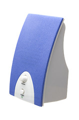 Image showing blue speaker