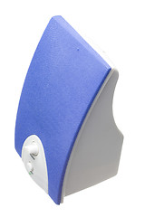 Image showing blue speaker