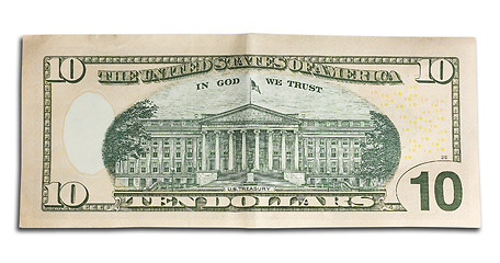 Image showing 10 dollar ten
