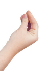 Image showing hand sign symbol