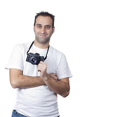 Image showing isolated photography man