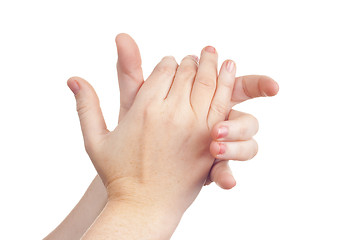 Image showing hand sign symbol