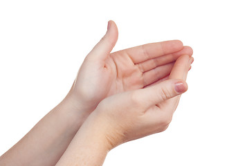 Image showing hand sign symbol