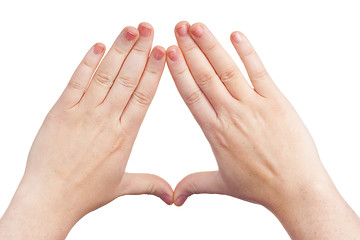 Image showing hand sign symbol