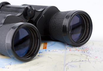 Image showing isolated binoculars