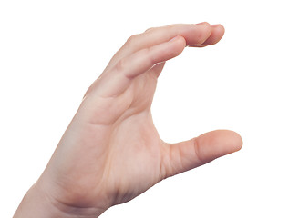 Image showing hand sign symbol