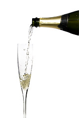Image showing Champagne celebration
