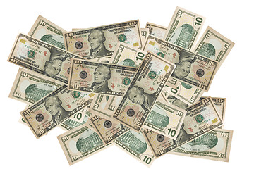 Image showing currency dollar finances background