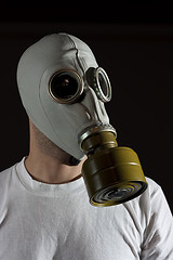 Image showing gas mask danger 