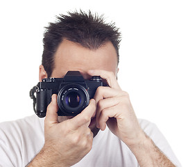 Image showing isolated photography man