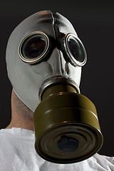 Image showing gas mask danger 