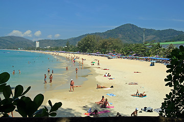 Image showing 6000 meter beach