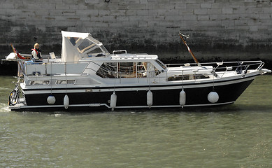 Image showing Modern boat