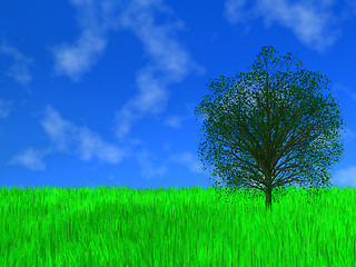 Image showing Green tree